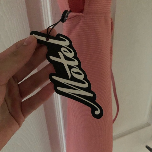 Revolve Designer Shell Bandage Rib Mini Dress - Picture 9 of 10